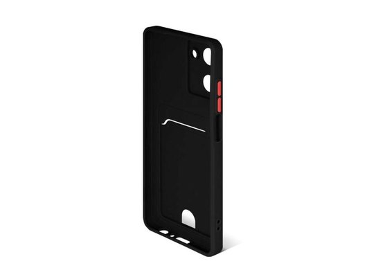 Чехол DF для Realme 10 (4G) rmCardCase-04 (black)